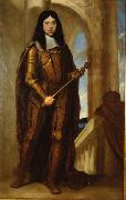 Guido Cagnacci Kaiser Leopold I. (1640-1705) im Kronungsharnisch Spain oil painting artist